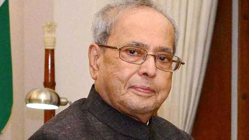 Pranab Mukherjee on ventilator support