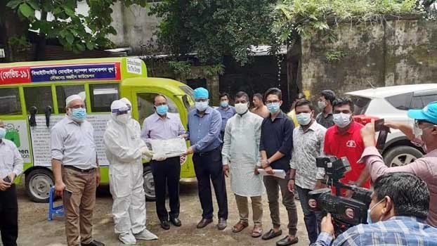 6 booths set up in Ctg for Corona test 