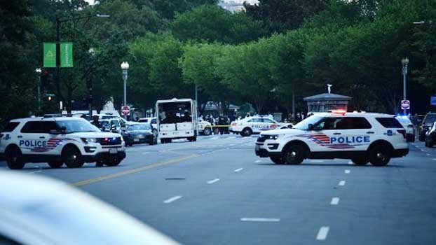 Man shot outside White House,  Trump evacuated mid press conference