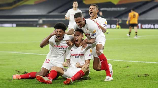 Sevilla break Wolves heart to reach Europa semis