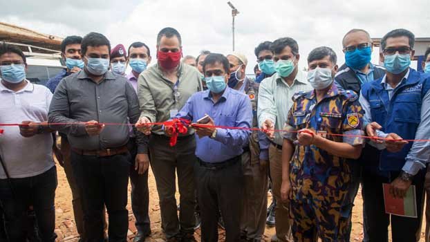 120-bed Covid-19 treatment  centre opened in Rohingya camp