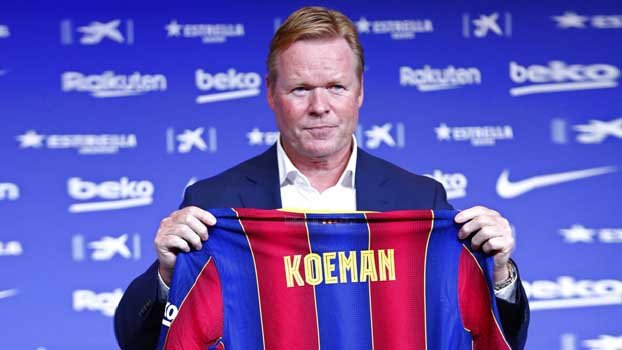 Barca appoint Koeman as new coach