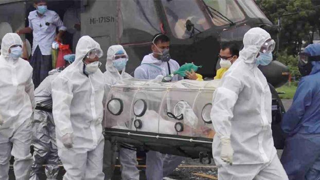 BAF airlifts Covid-19 infected Bogura  doctor to Dhaka