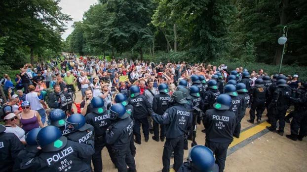 WHO urges ‘dialogue’ with virus protesters