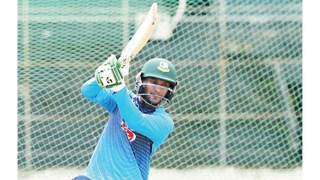 Shakib’s training  at BKSP starts