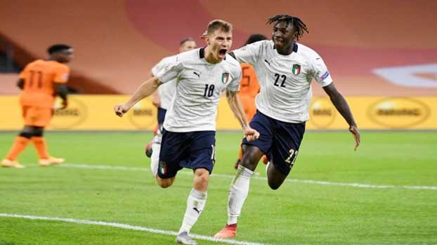 Italy beat Dutch to take top spot