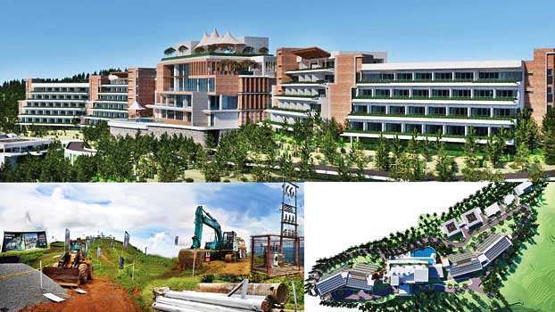 Work on Marriott hotel and amusement park begins in full swing at ...