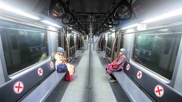 Kolkata Metro Starts rolling again