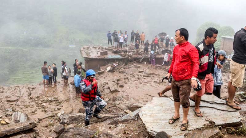 Death toll from landslide rises to 12 in Nepal