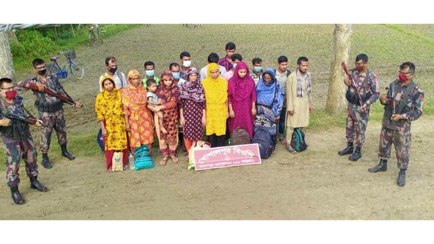 18 Bangladeshis held  on Moheshpur border