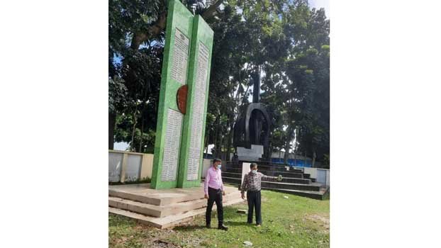 Zila Parishad CEO visits Baraitala Memorial