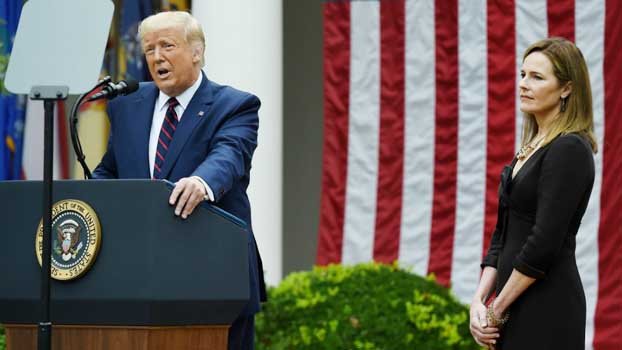 Trump names conservative Barrett to US Supreme Court