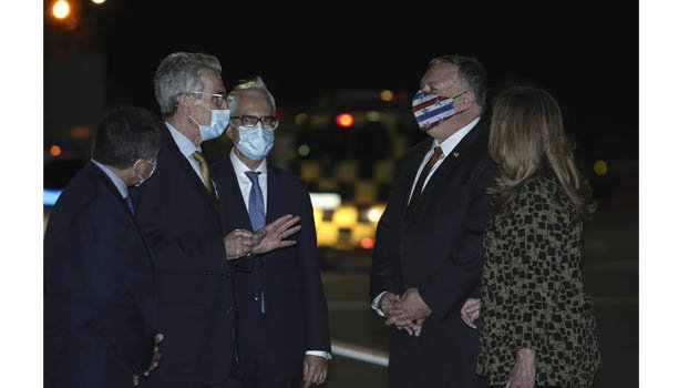 Pompeo begins Greece talks to calm East Med tensions