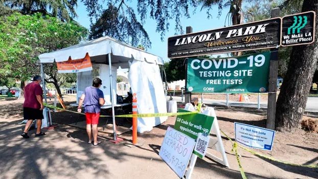 Los Angeles County reports highest daily Covid-19 spike since late August