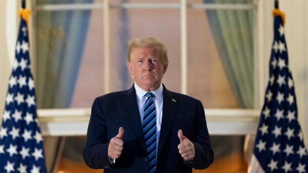 Trump hails experimental treatment for his virus recovery
