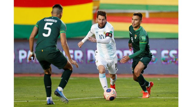 Argentina beat Bolivia