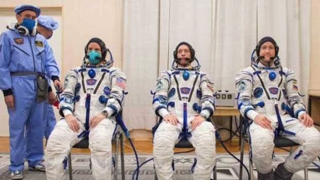 New crew reache ISS in record time