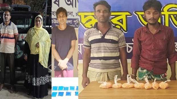 8 held with 34,500 Yaba pills in Ctg