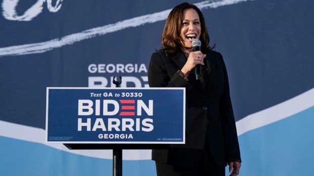 Kamala Harris brings energy to Biden’s restrained campaign