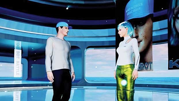 AI-powered Chatbots go on world's most awkward first date