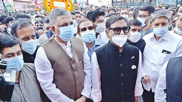 Homage paid to Shaheed Noor Hossain