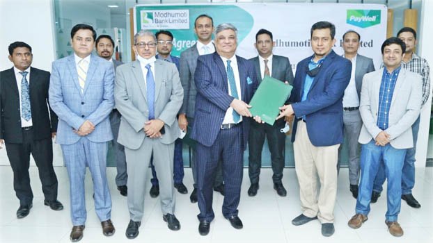 Modhumoti Bank inks deal with PayWell for digital payments