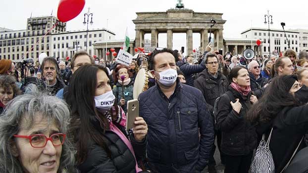  German capital braces for protests of coronavirus measures