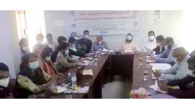 Workshop on measles, rubella vaccination campaign held