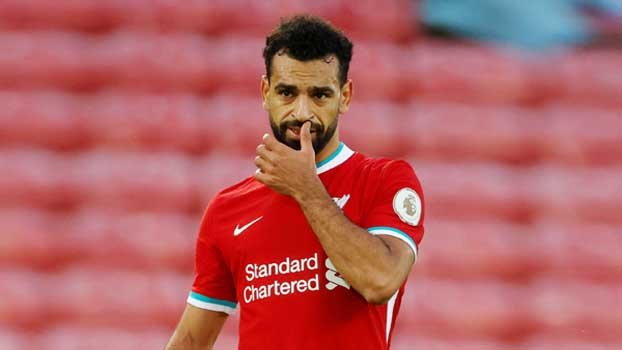 Salah tests positive  for virus again