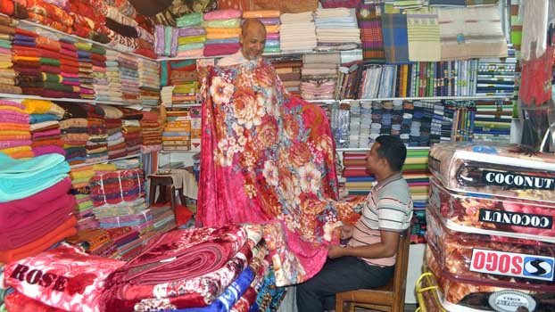 Warm clothes sale swell as winter comes
