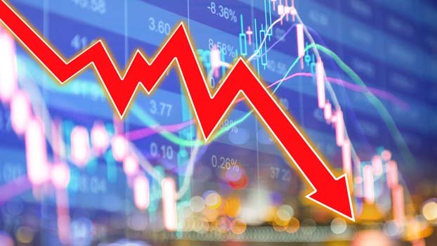 Stocks in red for 3rd straight week