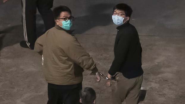 HK activists Joshua Wong, Agnes Chow jailed