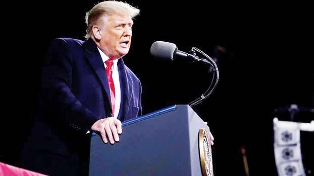 Trump rants about his election grievances