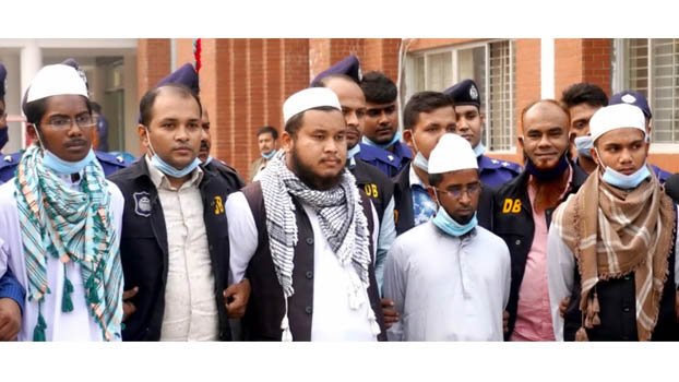 4 Bangabandhu sculpture vandals nabbed