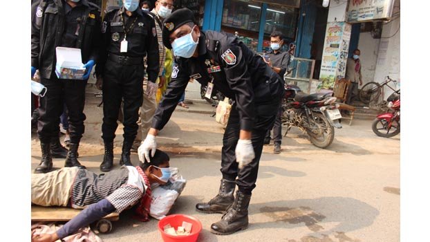 RAB distributes masks in Jhenaidah