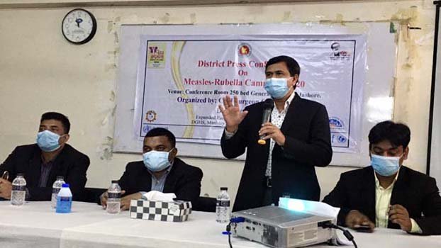 Measles-Rubella campaign covers 622,887 children in Jashore