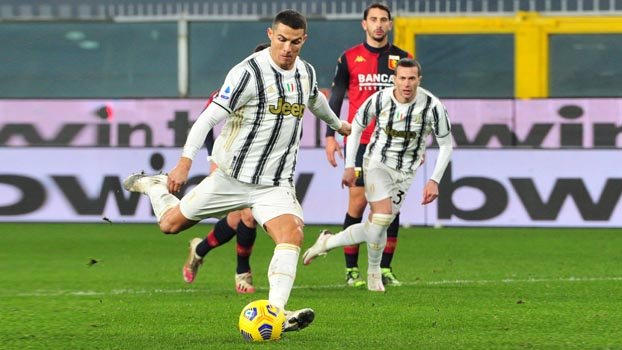 Ronaldo marks Juve century with brace