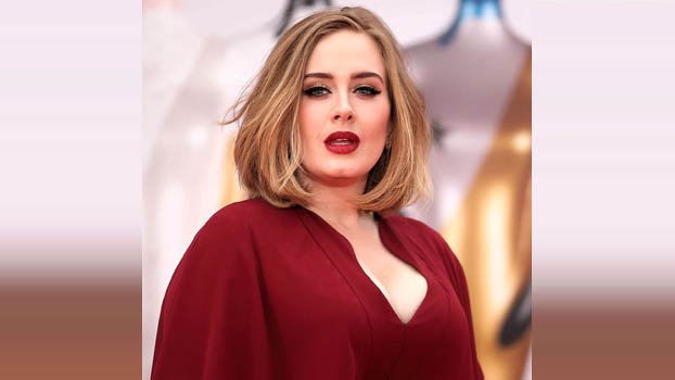 Adele records music for her new album