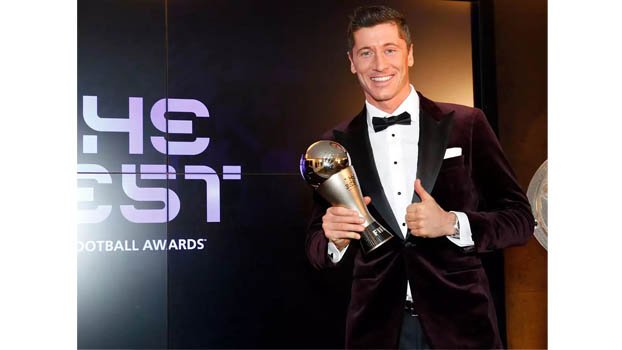 Lewandowski win FIFA  player of the year awards