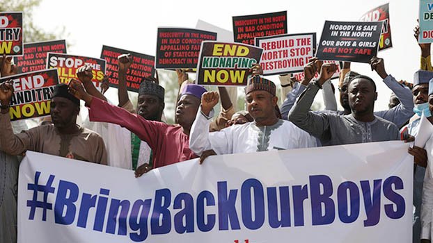 344 Nigerian school  boys released after  mass kidnapping