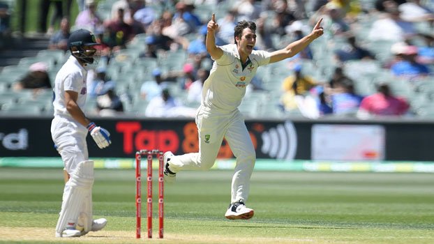 India crumble to record  low as Aussies win first Test