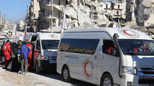 ‘Nine people killed in attack on bus in Syria’