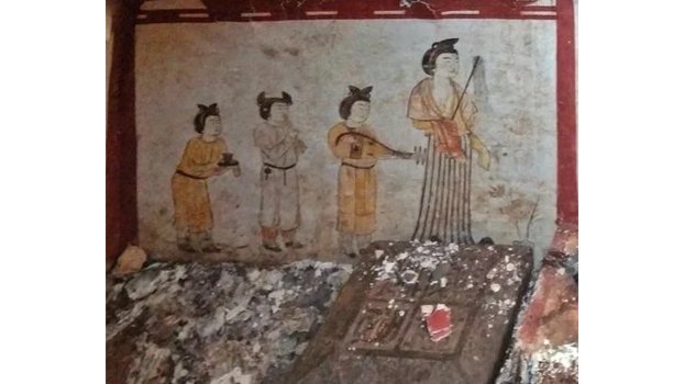 1,400-yr-old tomb reveals religious exchanges on Silk Road