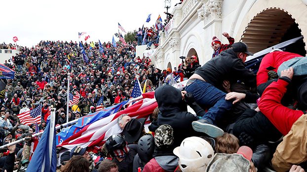 Absolute mayhem at the Capitol