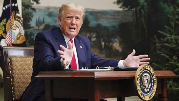 Trump offers to quit Jan 20