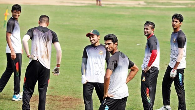 Tigers start training for West Indies series