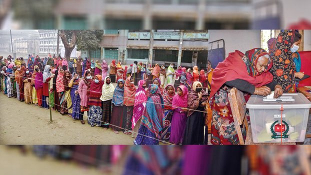 Municipal polls held peacefully