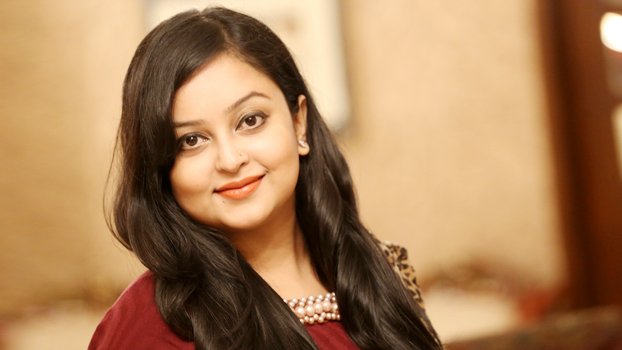 Oindrilla Ahmed in hosting