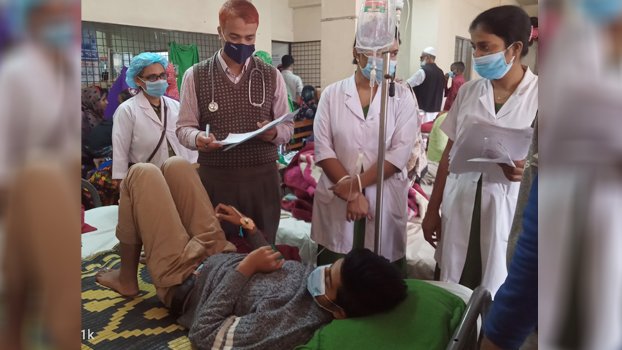 Lohagara upazila health complex faces bed crisis