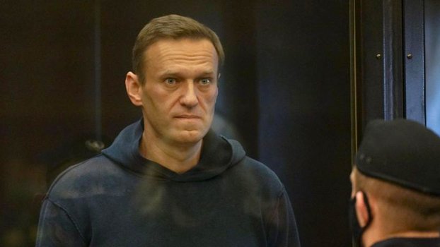  Navalny in court  facing jail term